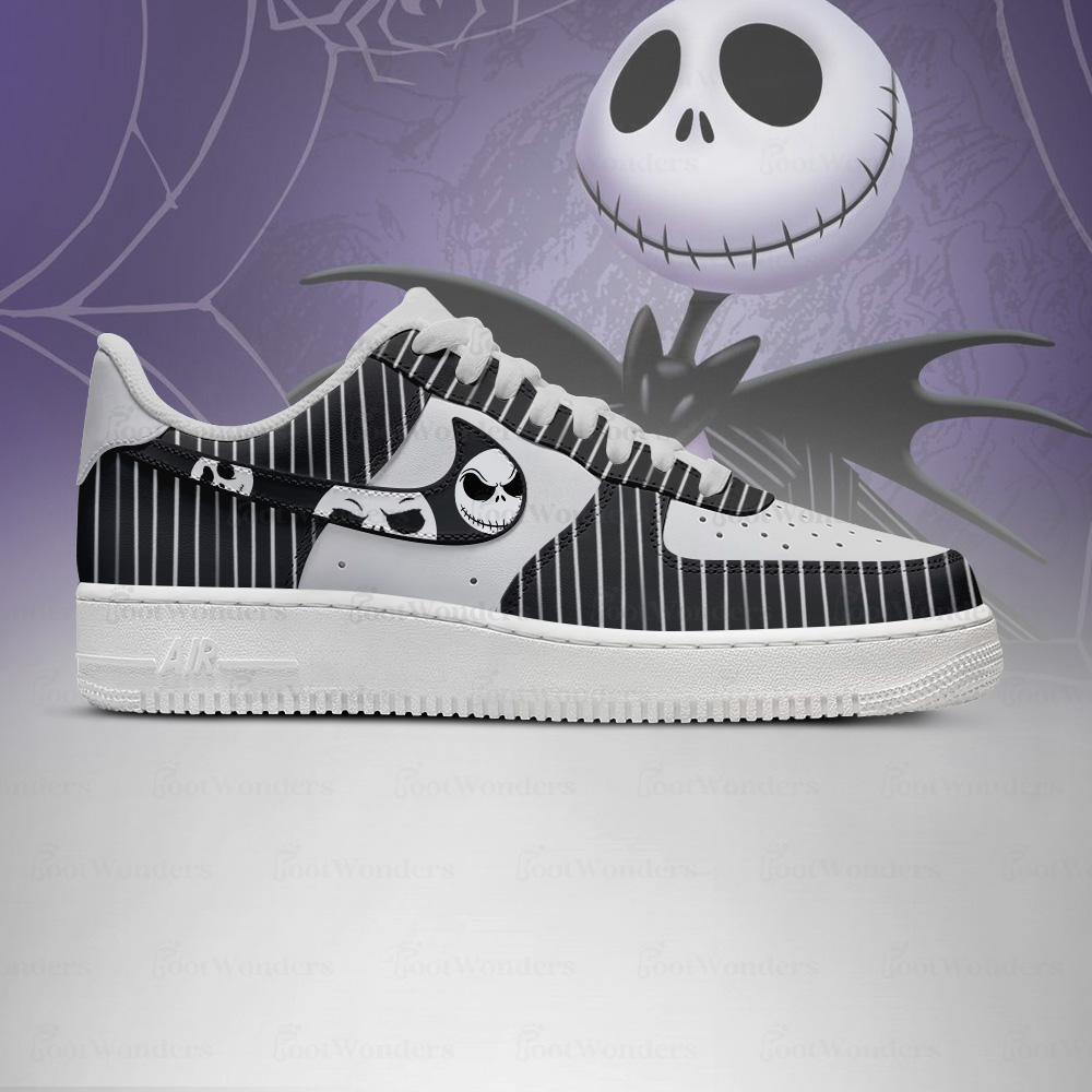 Jack Skellington - Horror AF1 Shoes V4 - Image 2