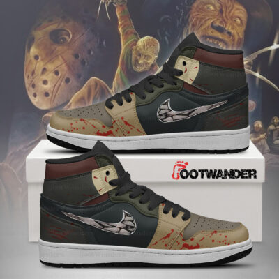 Jason & Freddy - Horror AJ1 Shoes