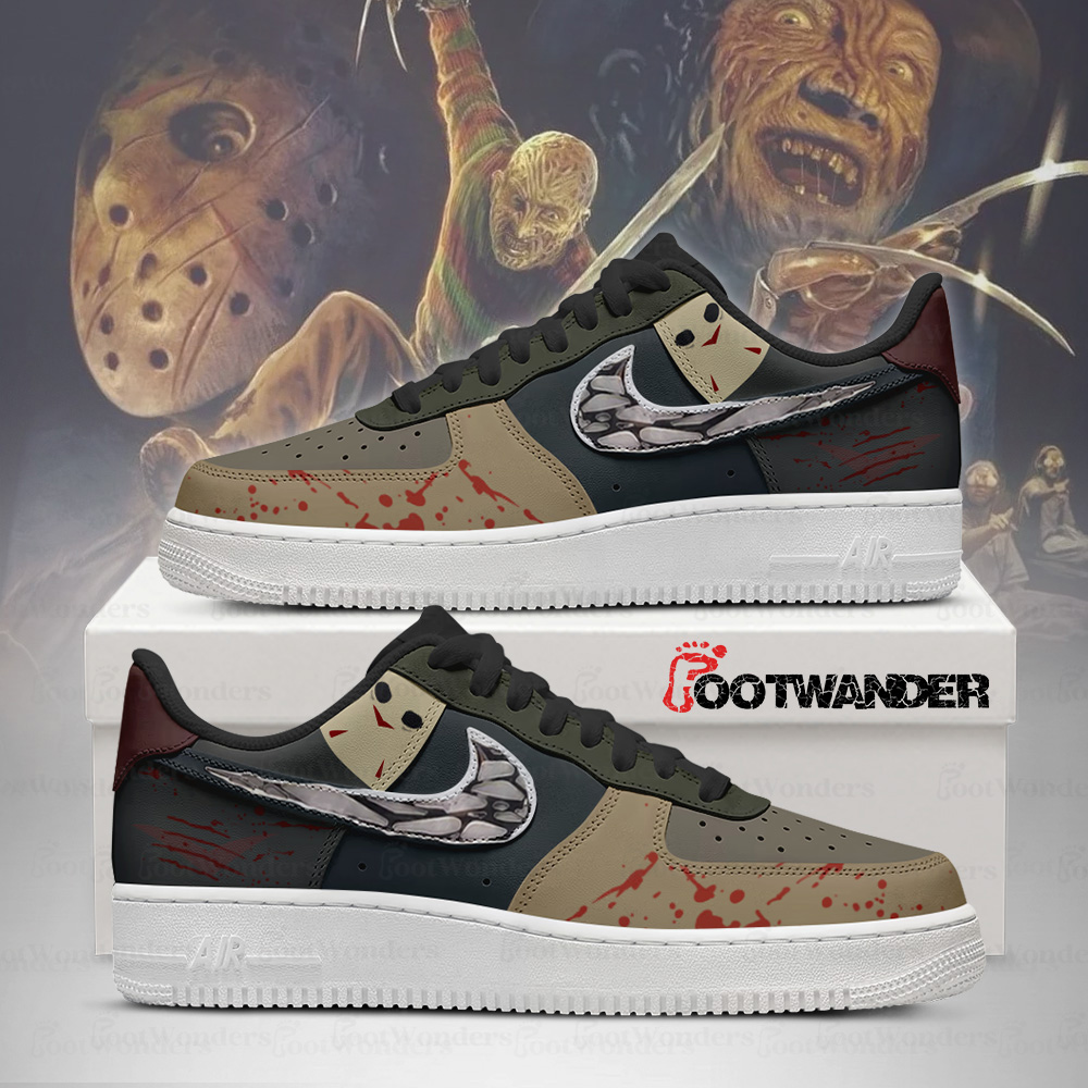 Jason & Freddy - Horror AF1 Shoes