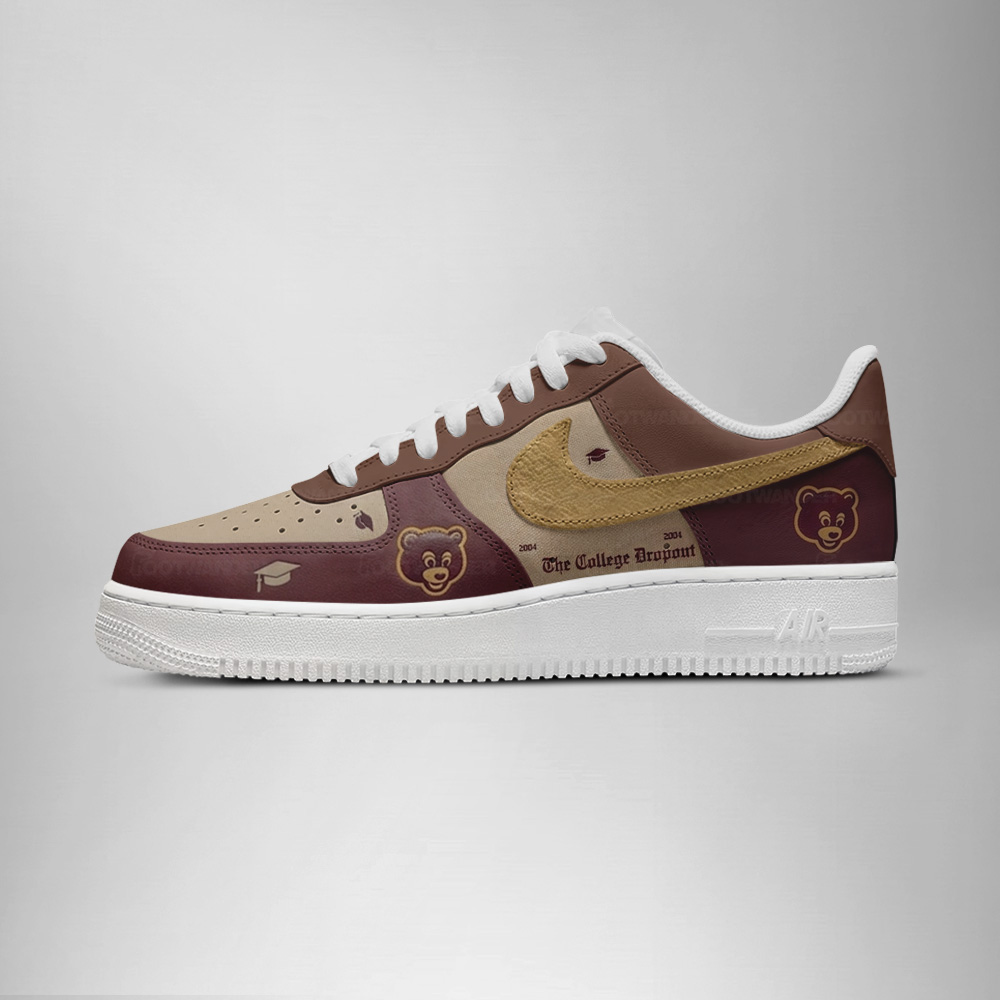 Kanye West -The College Dropout AF1 Shoes - Image 3
