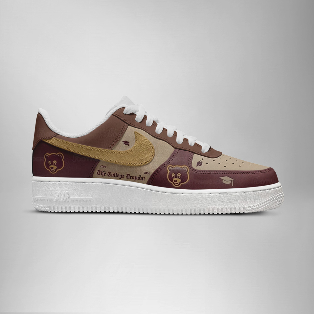 Kanye West -The College Dropout AF1 Shoes - Image 2