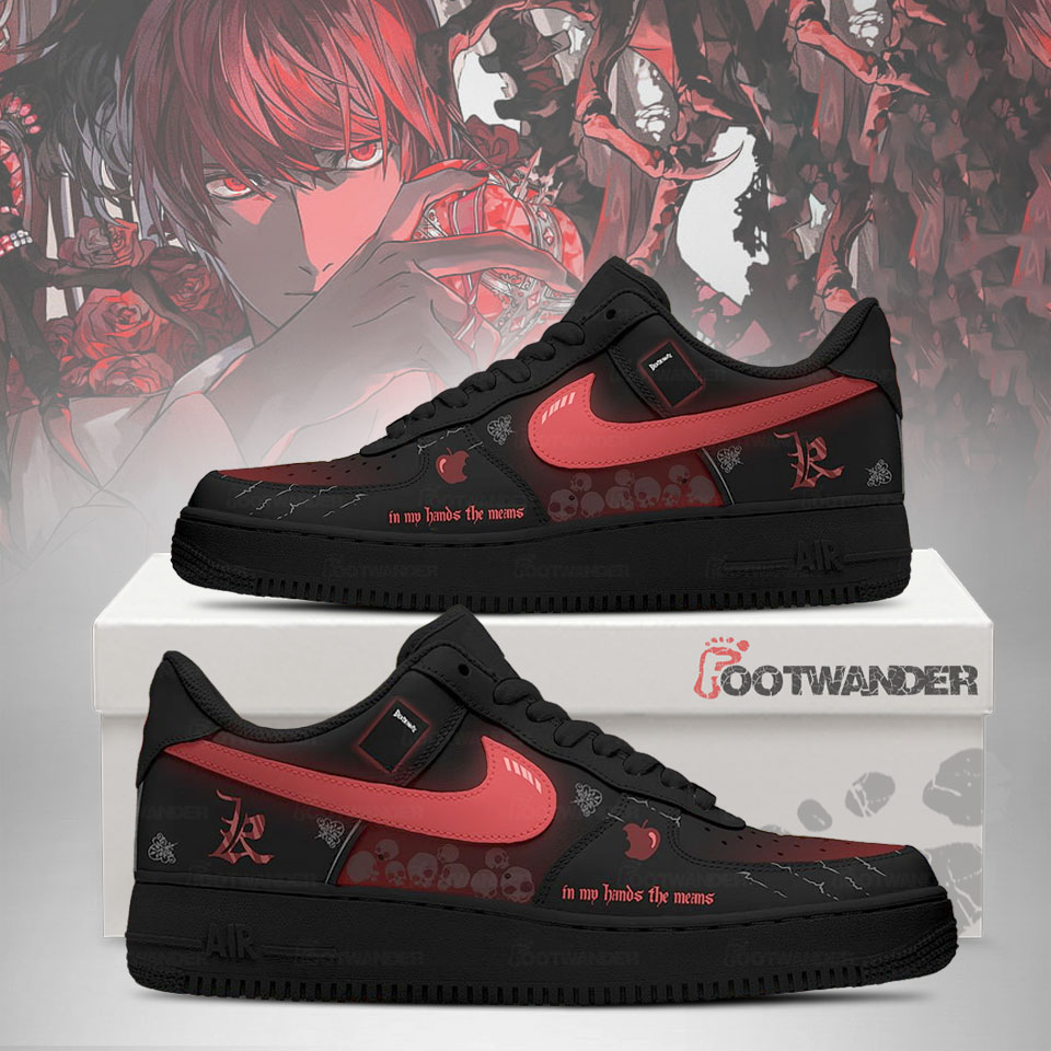 Light Yagami - Death Note AF1 Shoes