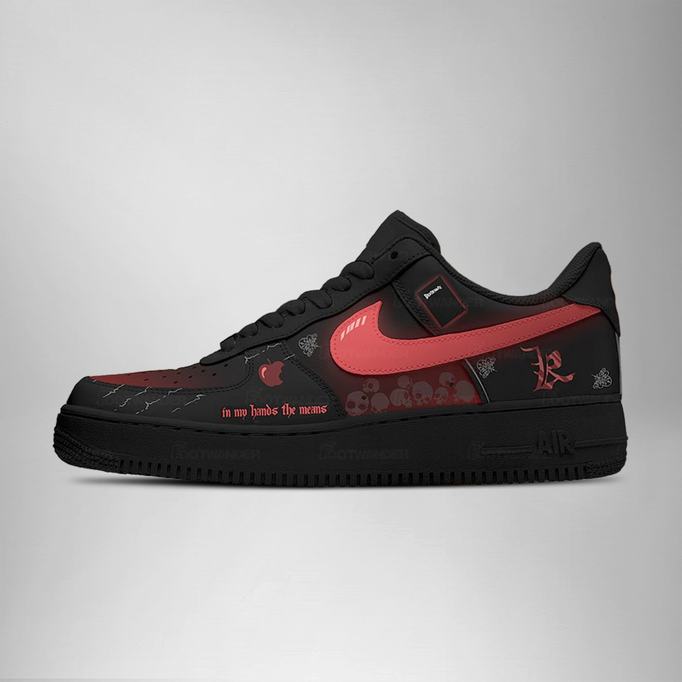 Light Yagami - Death Note AF1 Shoes - Image 3