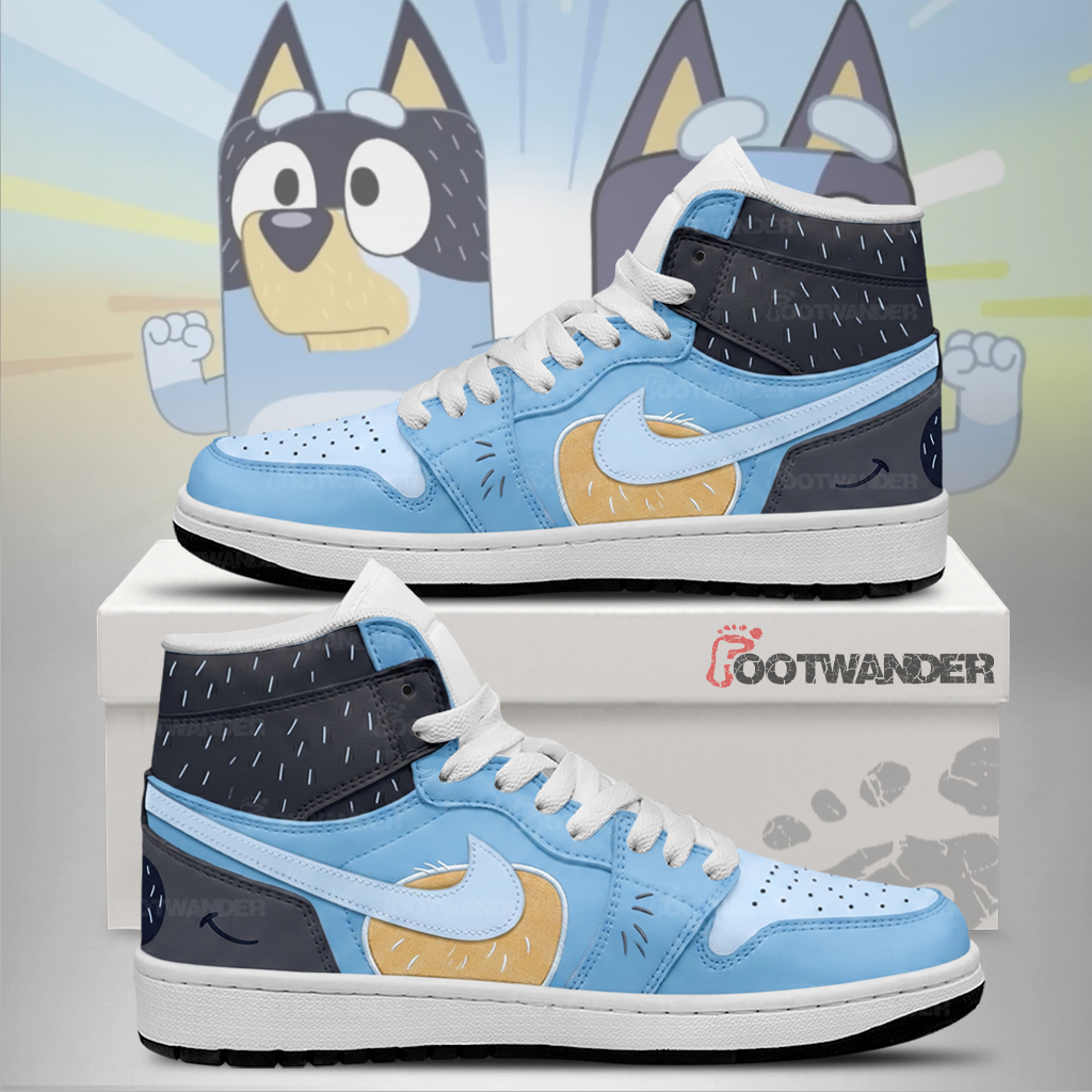 Bandit Heeler – Bluey AJ1 Shoes