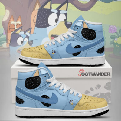 Bandit Heeler – Bluey AJ1 Shoes