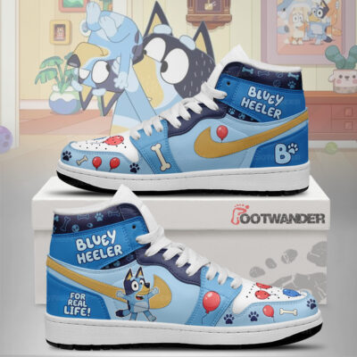 Bluey Heeler – Bluey AJ1 Shoes