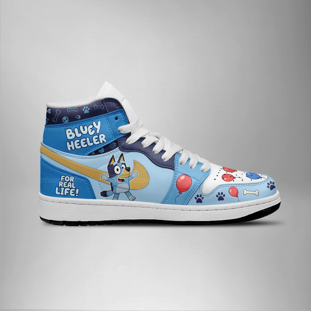 Bluey Heeler – Bluey AJ1 Shoes - Image 2