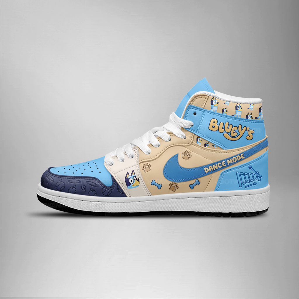 Bluey Heeler – Bluey AJ1 Shoes - Image 3
