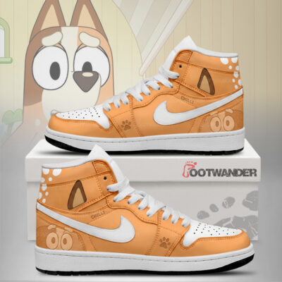 Chilli Heeler – Bluey AJ1 Shoes