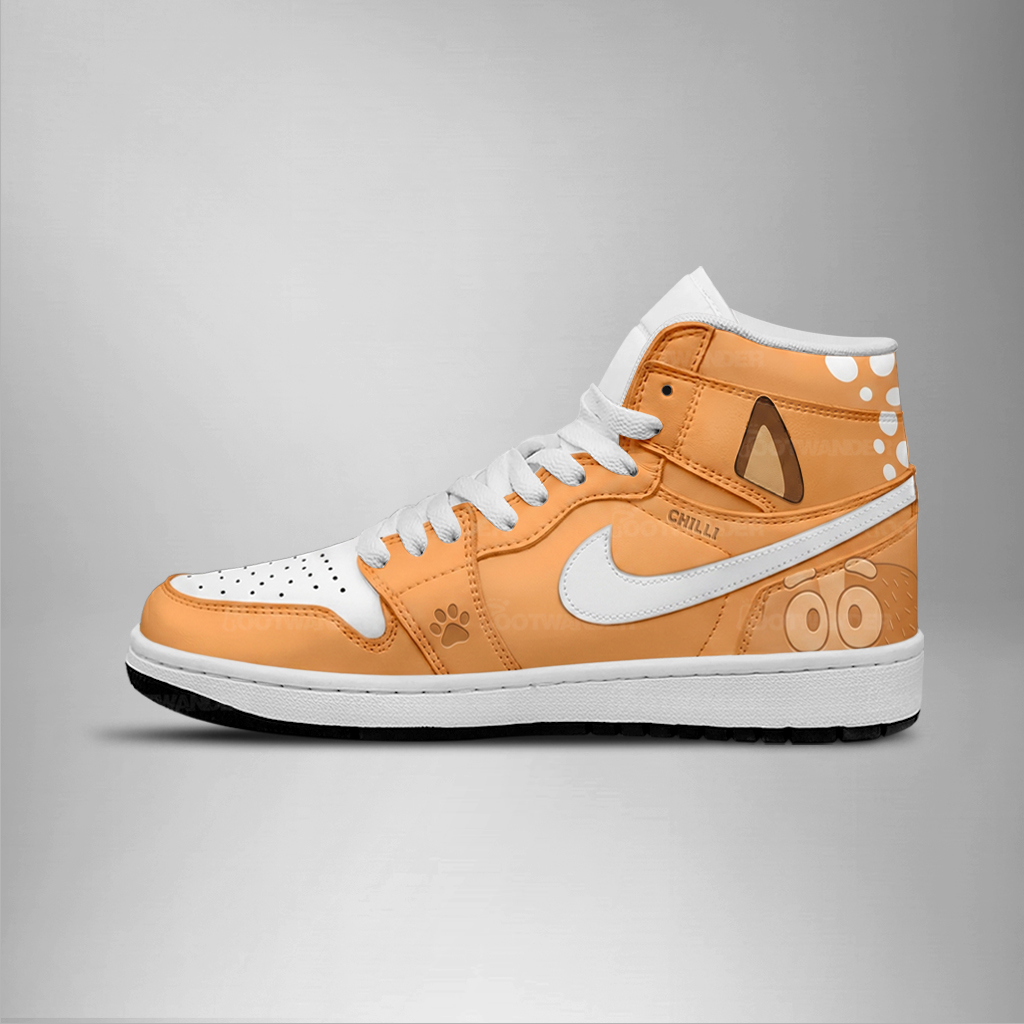 Chilli Heeler – Bluey AJ1 Shoes - Image 3