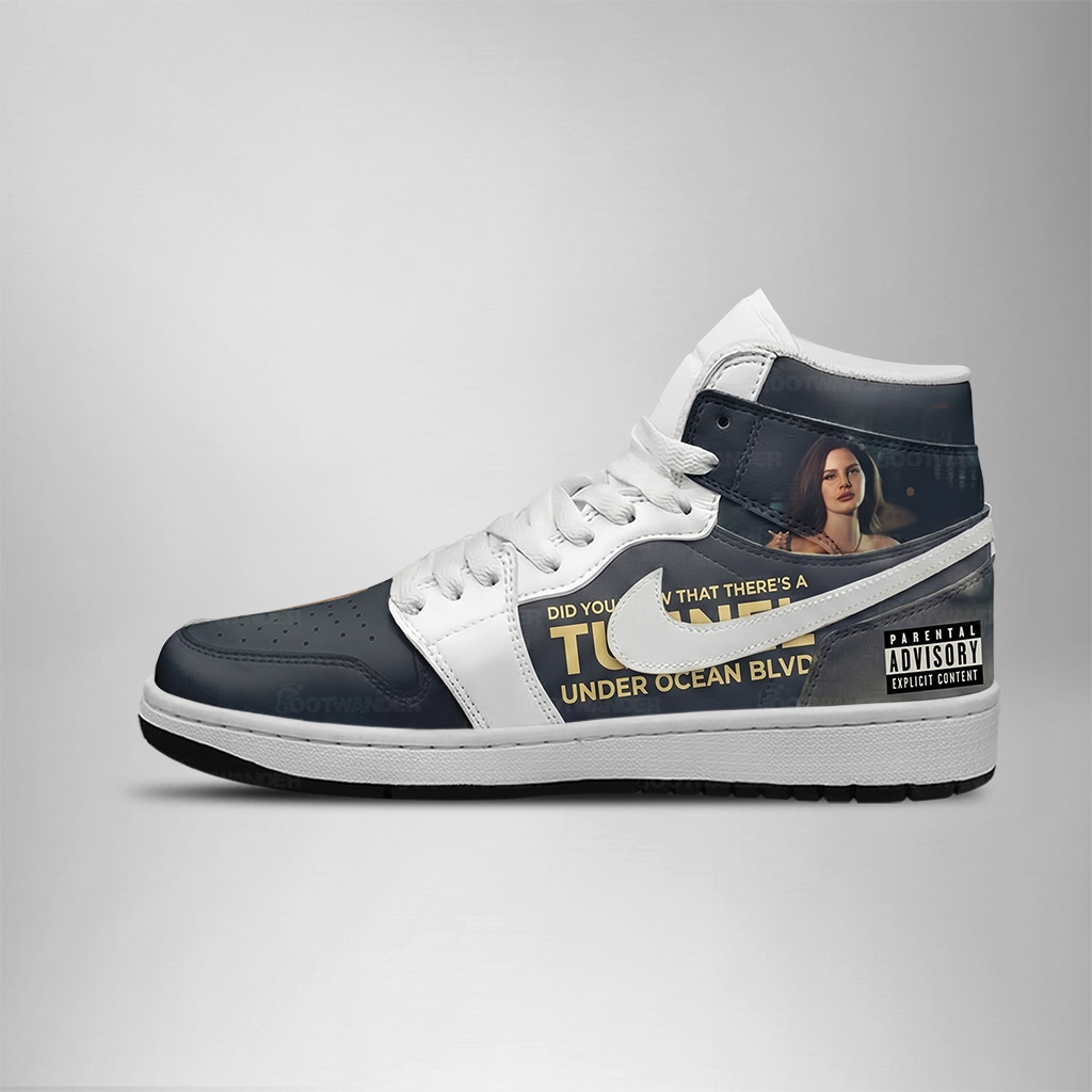 Did You Know That There’s a Tunnel Under Ocean Blvd – Lana Del Rey AJ1 Shoes - Image 3