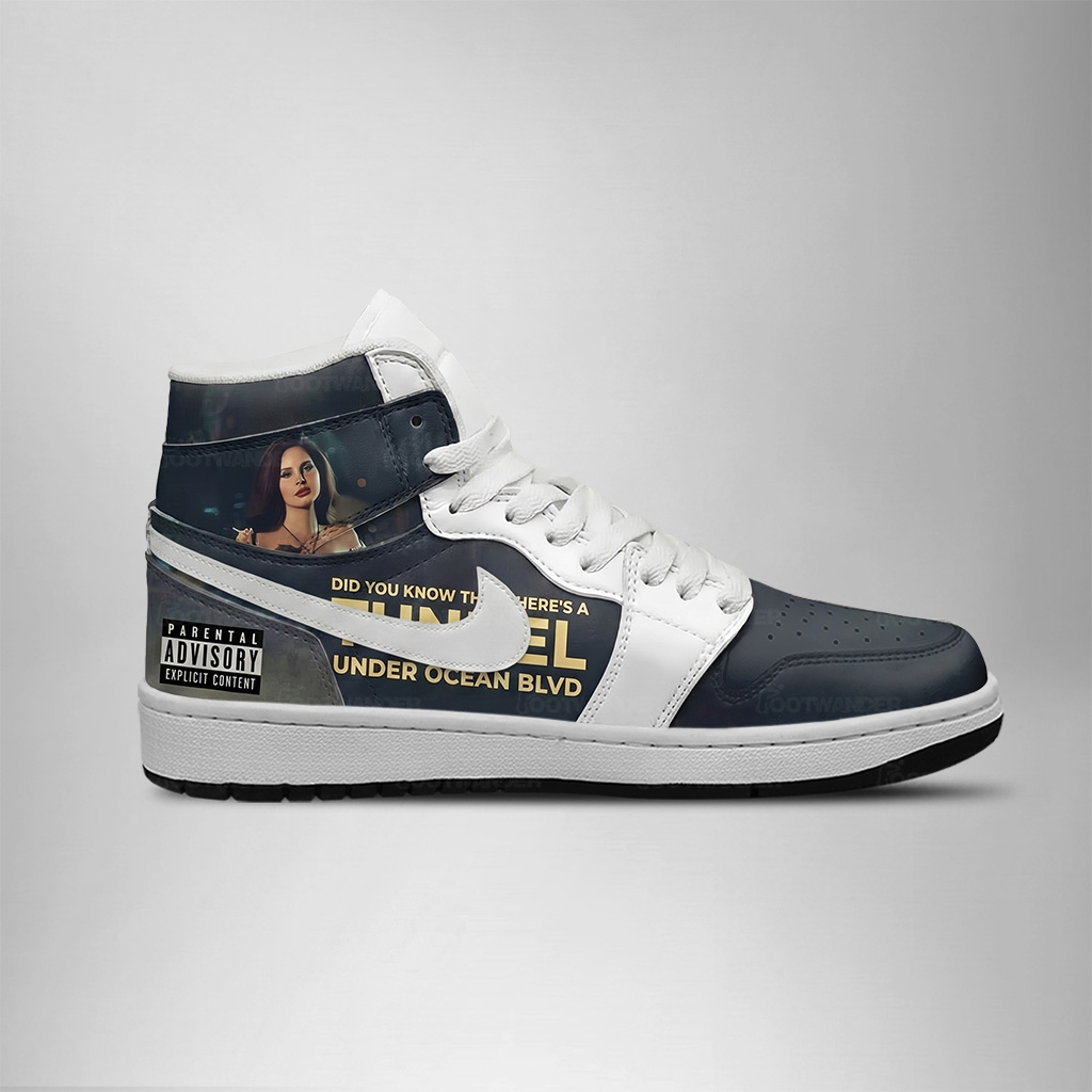 Did You Know That There’s a Tunnel Under Ocean Blvd – Lana Del Rey AJ1 Shoes - Image 2
