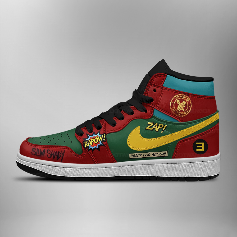 Rap Boy - Eminem AJ1 Shoes - Image 3
