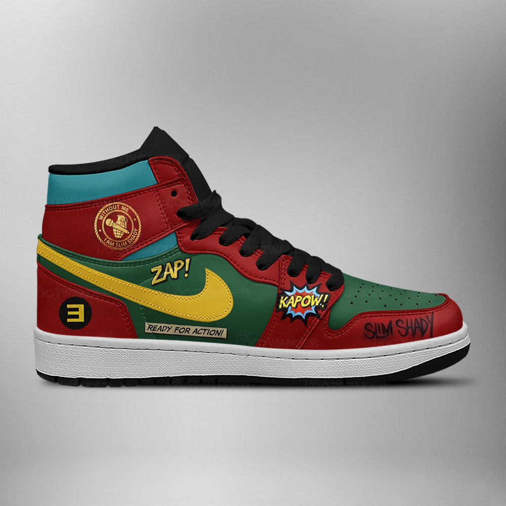 Rap Boy - Eminem AJ1 Shoes - Image 2