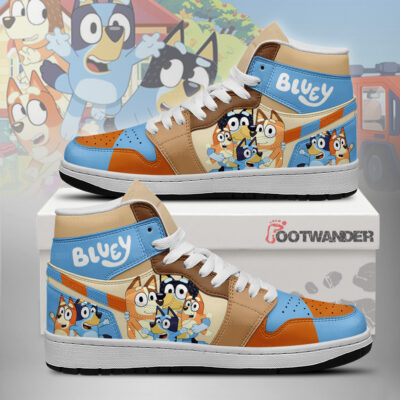 Heeler Family – Bluey AJ1 Shoes