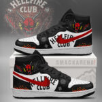 Hellfire Club Stranger Things AJ1 Shoes Version 3