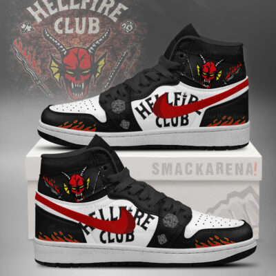 Hellfire Club Stranger Things AJ1 Shoes Version 3