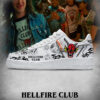 Hellfire Club Stranger Things AF1 Shoes