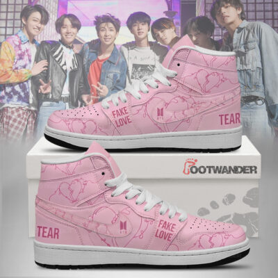 Love Yourself: Tear – BTS AJ1 Shoes