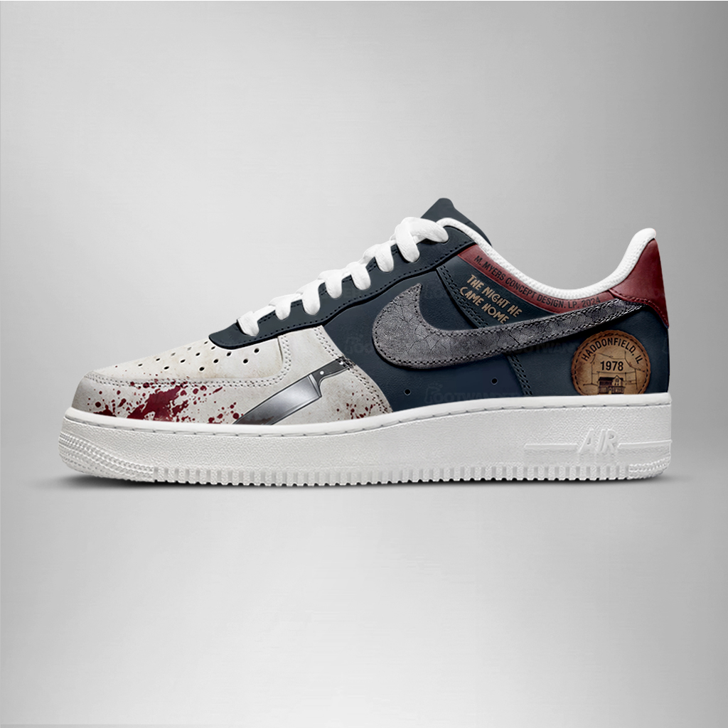 Michael Myers - Horror AF1 Shoes - Image 3