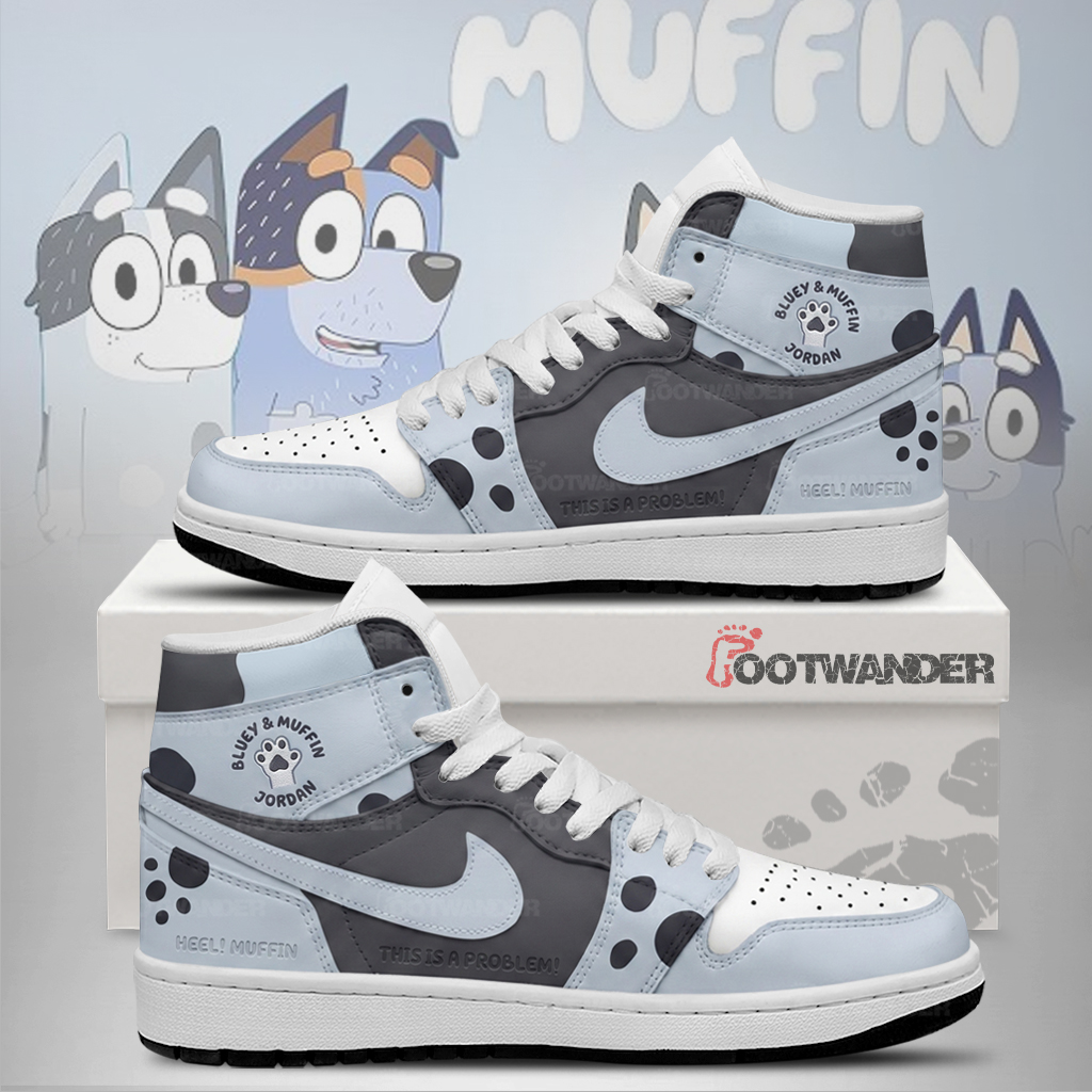 Muffin Heeler – Bluey AJ1 Shoes