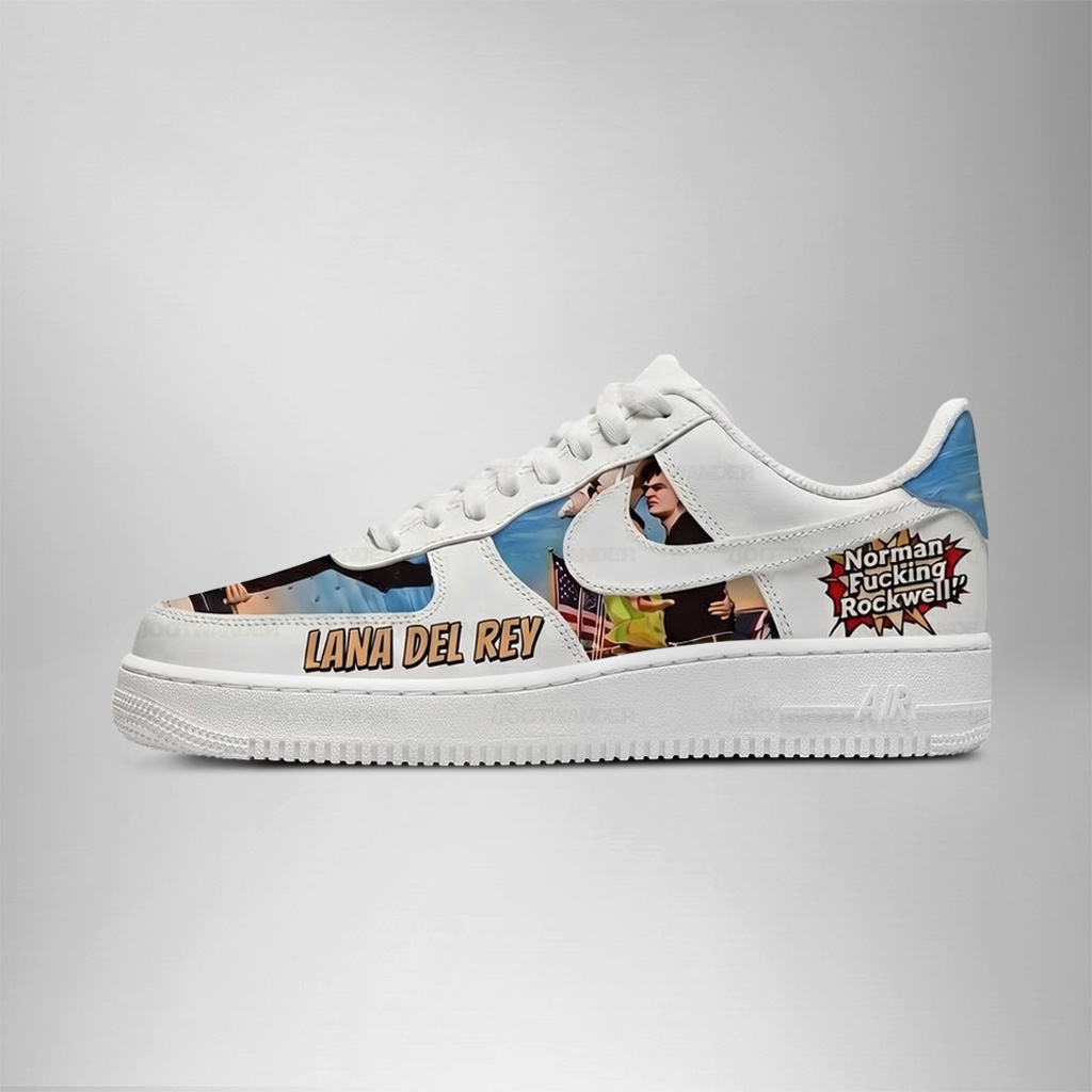 Norman Fucking Rockwell! - Lana Del Rey AF1 Shoes - Image 3