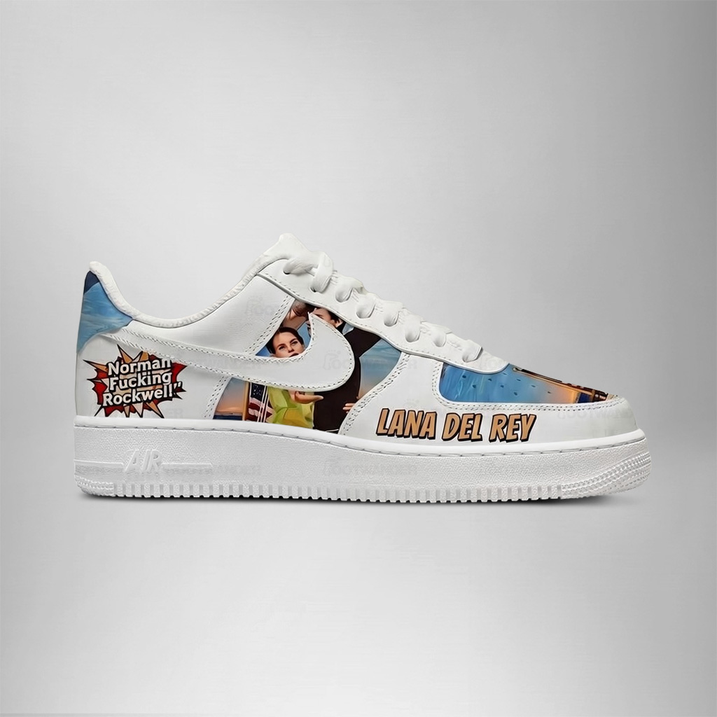 Norman Fucking Rockwell! - Lana Del Rey AF1 Shoes - Image 2