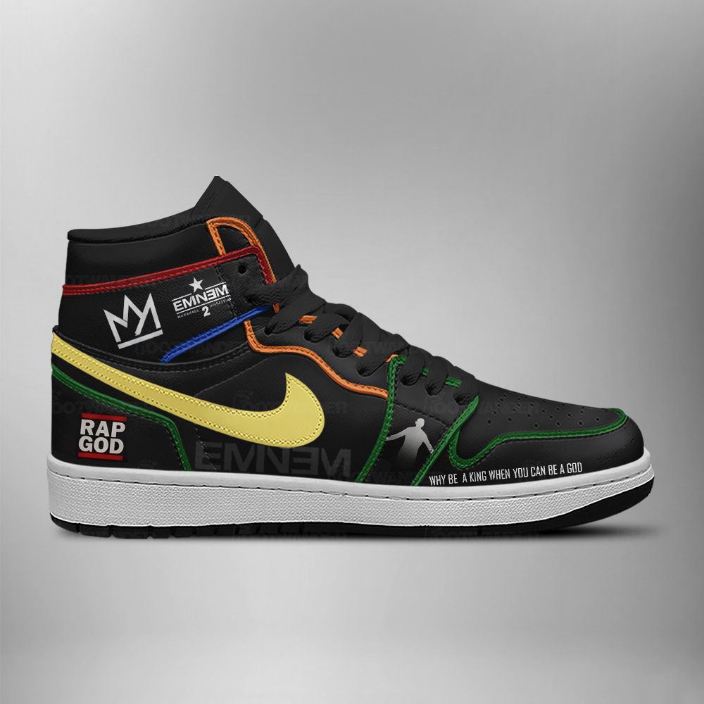 Rap God (The Marshall Mathers LP 2) - Eminem AJ1 Shoes - Image 2