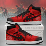 Red Battle Stranger Things AJ1 Shoes