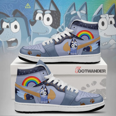 Socks Heeler – Bluey AJ1 Shoes