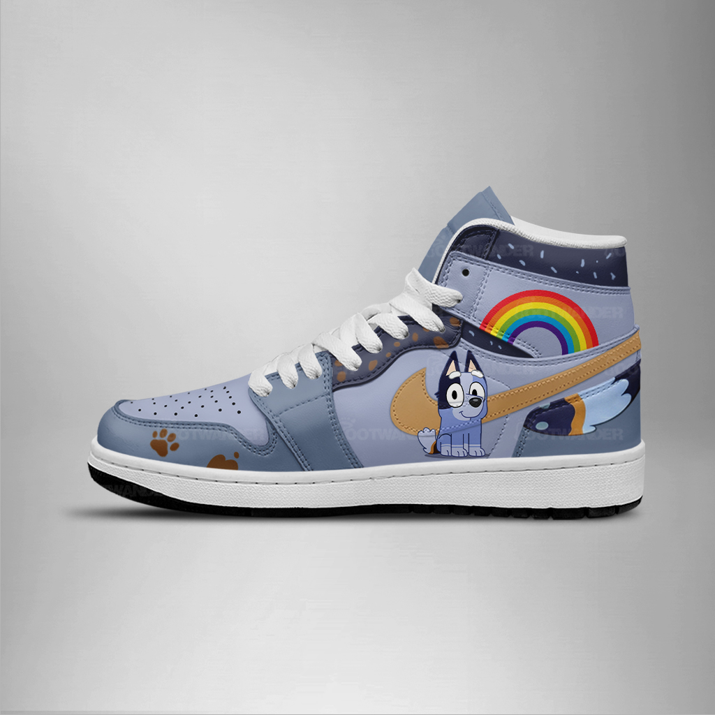 Socks Heeler – Bluey AJ1 Shoes - Image 3