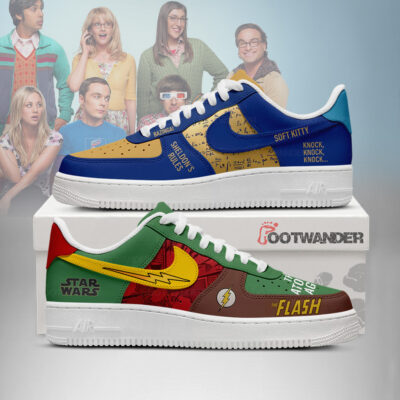 The Big Bang Theory AF1 Shoes