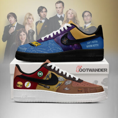 The Big Bang Theory AF1 Shoes