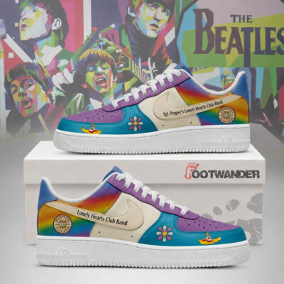 Sgt. Pepper's Lonely Hearts Club Band - The Beatles AF1 Shoes