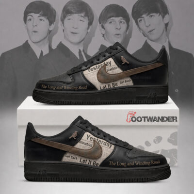 The Long and Winding Road (Let It Be) - The Beatles AF1 Shoes