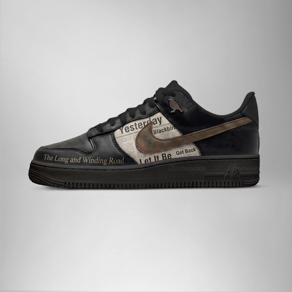 The Long and Winding Road (Let It Be) - The Beatles AF1 Shoes - Image 3
