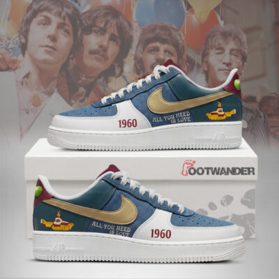 All You Need Is Love - The Beatles AF1 Shoes