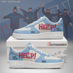 Help! - The Beatles AF1 Shoes
