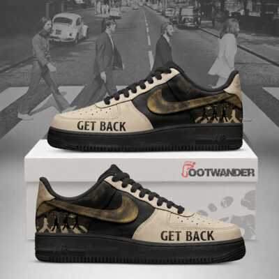 Get Back (Let It Be) - The Beatles AF1 Shoes