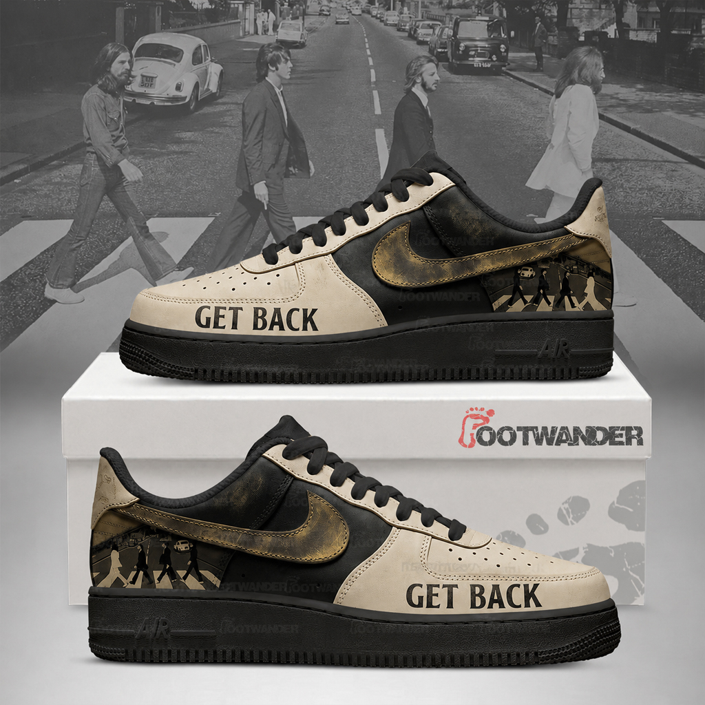 Get Back (Let It Be) - The Beatles AF1 Shoes