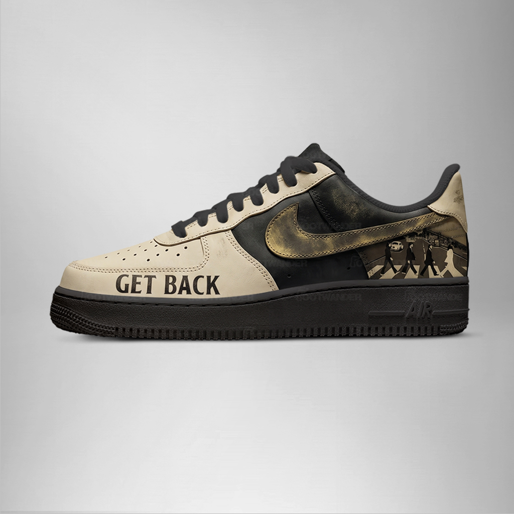 Get Back (Let It Be) - The Beatles AF1 Shoes - Image 3