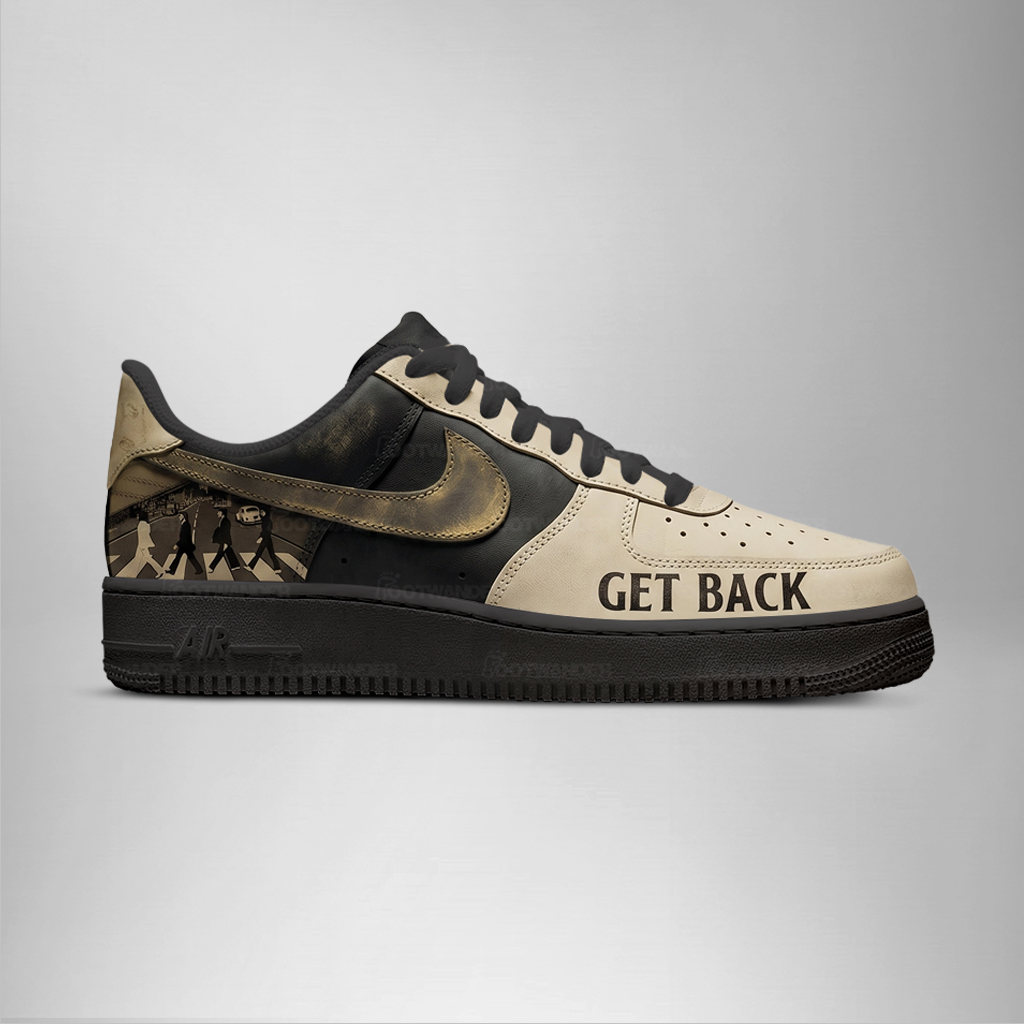 Get Back (Let It Be) - The Beatles AF1 Shoes - Image 2