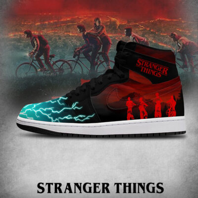 The Upside Down Stranger Things AJ1 Shoes