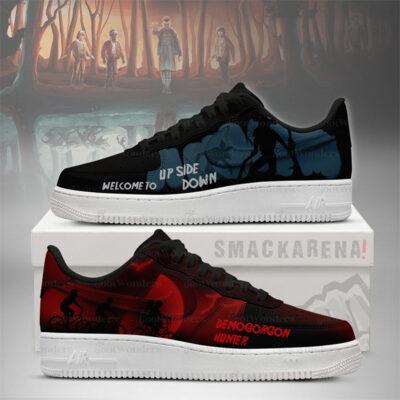 Upside Down Stranger Things AF1 Shoes