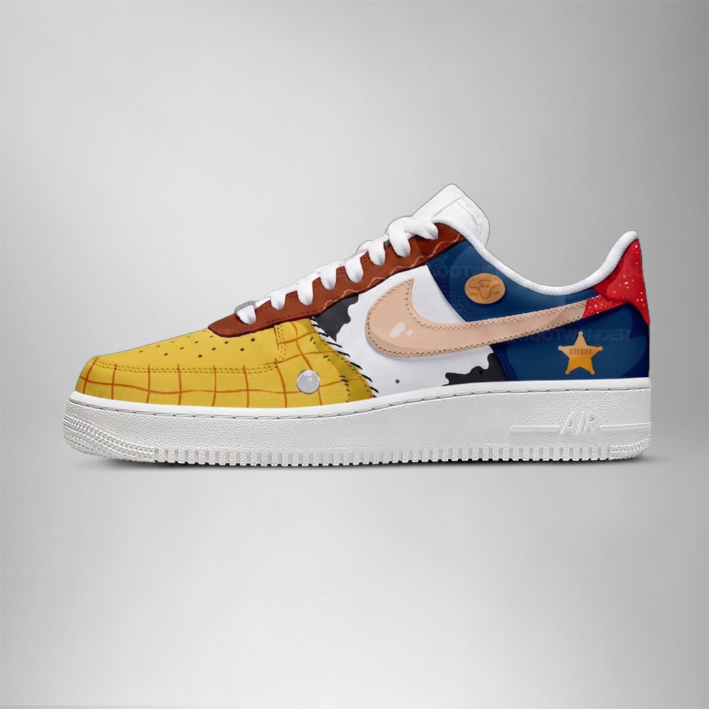 Woody – Toy Story AF1 Shoes - Image 3