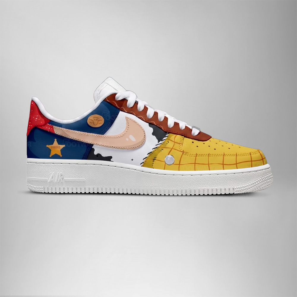 Woody – Toy Story AF1 Shoes - Image 2