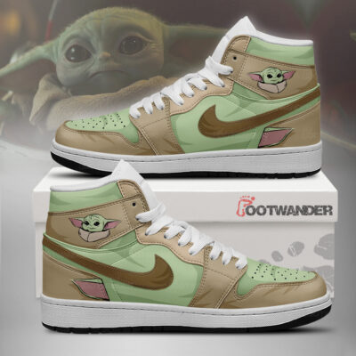 Baby Yoda - Star Wars AJ1 Shoes