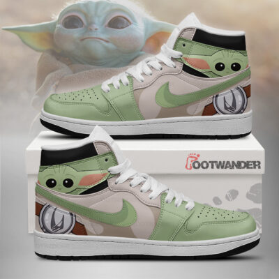 Baby Yoda - Star Wars AJ1 Shoes