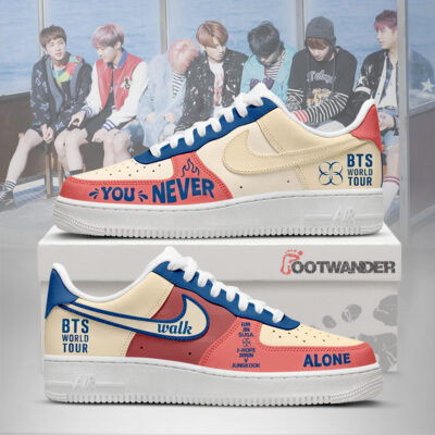 You Never Walk Alone - BTS AF1 Shoes