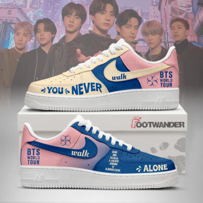 You Never Walk Alone - BTS AF1 Shoes